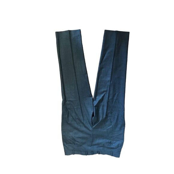 Peter Millar Flynn windowpane  two button wool suit sz 44R - Picture 9 of 14